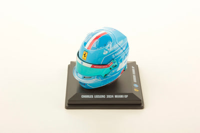 Charles Leclerc HelmetScuderia Ferrari Miami GP 2024 Helmet - 1:5 Model Helmet Looksmart