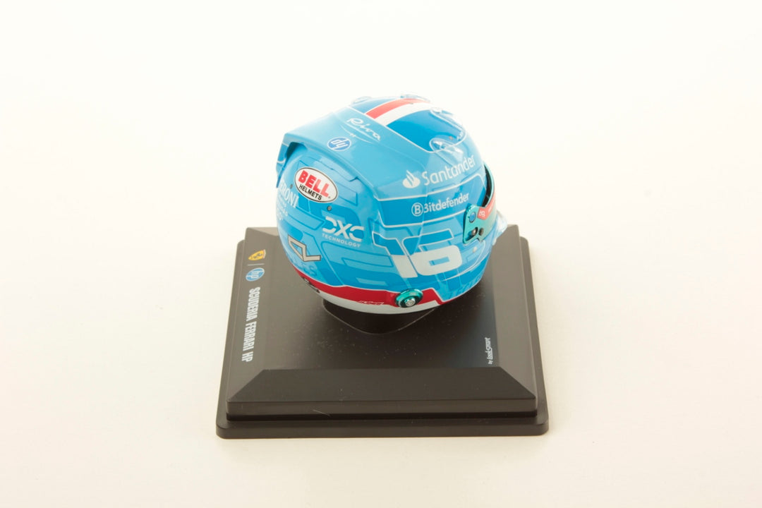 Casque Charles Leclerc Ferrari F1 - GP Miami 2024 (1:5) (Neuf avec Casque Charles Leclerc Ferrari F1 - GP Miami 2024 (1:5) (Neuf avec