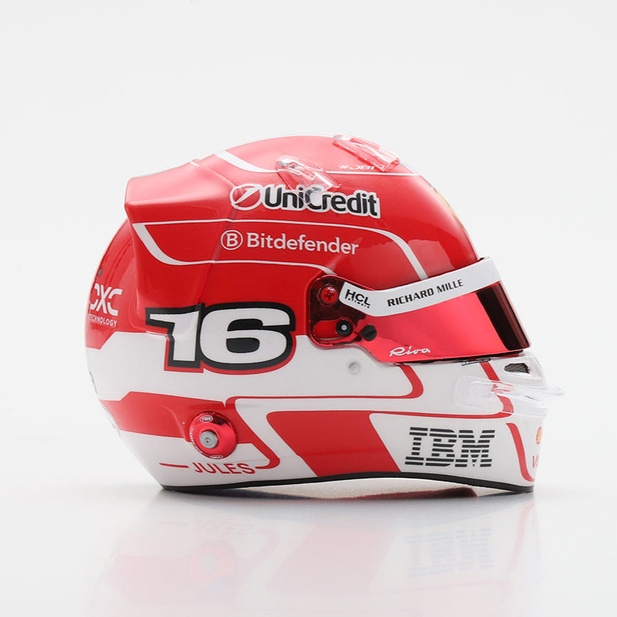 Charles Leclerc Helmet Scuderia Ferrari F1 Season 2025 Helmet -  Looksmart 1:5 Helmet