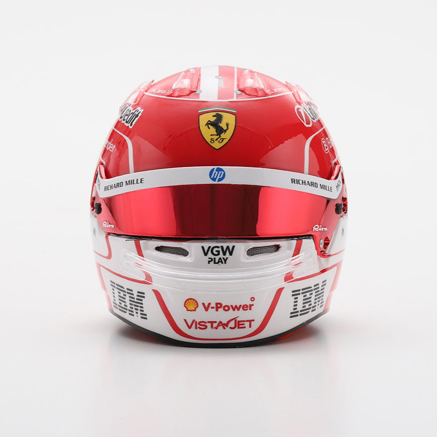Charles Leclerc Helmet Scuderia Ferrari F1 Season 2025 Helmet -  Looksmart 1:5 Helmet