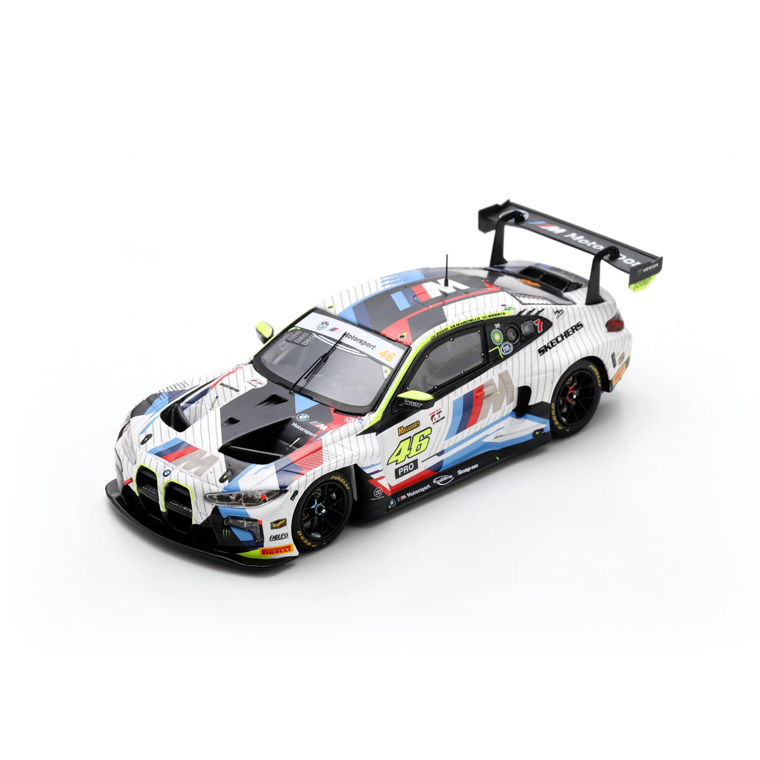 Valentino Rossi BMW M4 GT3 No.46 Team WRT 2nd Bathurst 12H 2025 - Spark 1:64 Model Car