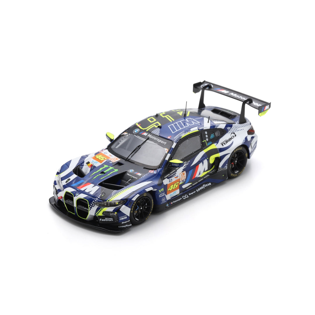 Valentino Rossi BMW M4 GT3 No.46 Team WRT Le Mans 24H 2024 - Spark 1:64 Model Car