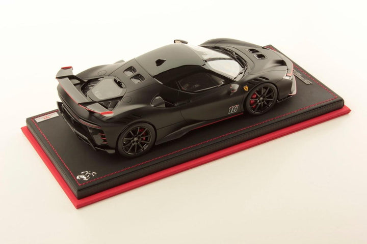 Ferrari SF90 XX Stradale Matt Bl/Shiny Bl Roof  Limited Edition 99 pcs - 1:18 MR Collection