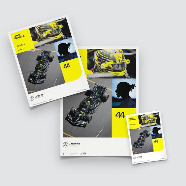 Mercedes-AMG Petronas F1 Team - Lewis Hamilton - 2023 Automobilist Poster