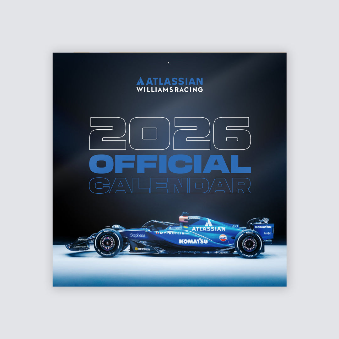 Atlassian Williams Racing Official 2026 Calendar - Automobilist