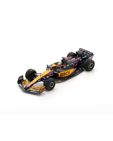 McLaren MCL36 - 2022 F1  Model Car - Singapore GP FUTURE MODE Special Livery Daniel Ricciardo Model Car Spark Model