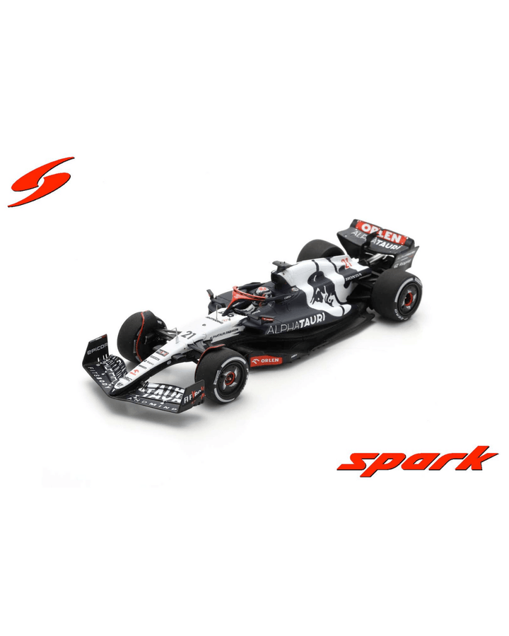 AlphaTauri AT04 | 2023 F1 Model Car Yuki Tsunoda & Nyck de Vries Spark Model