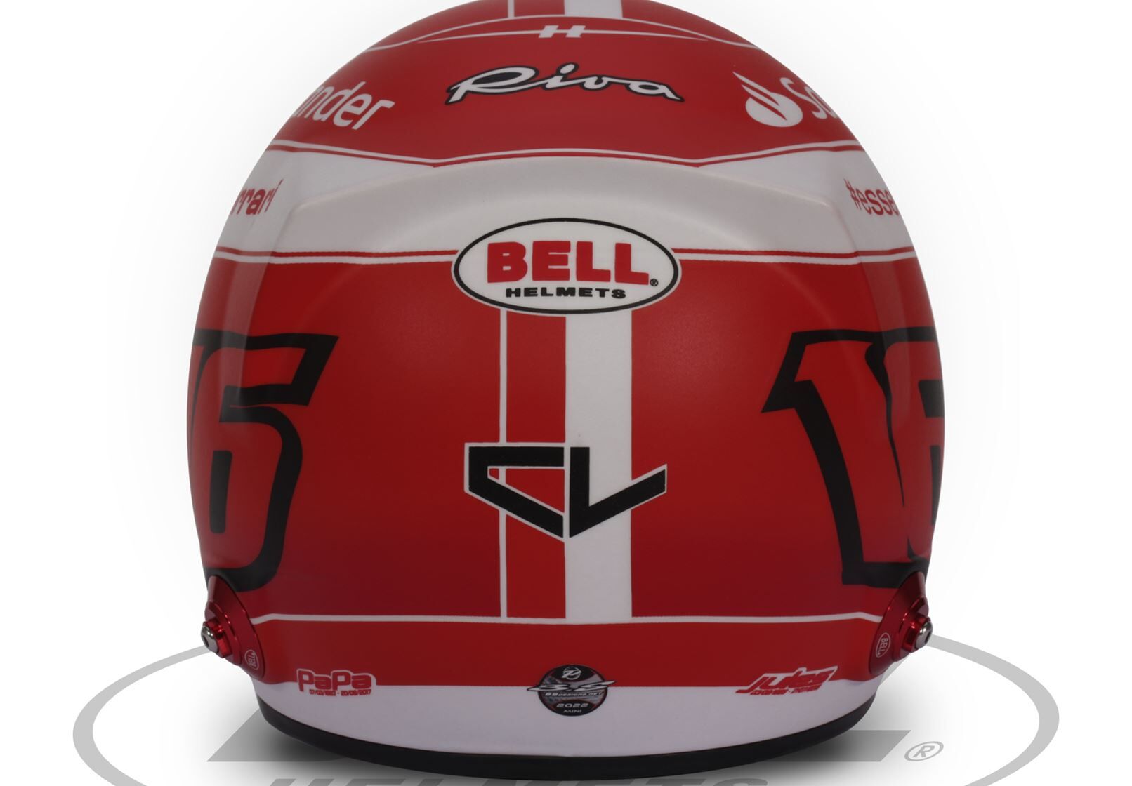 Casque Helmet F1 Leclerc 2022 Ferrari Bell 1/2 Casque Helmet F1 Leclerc 2022 Ferrari Bell 1/2