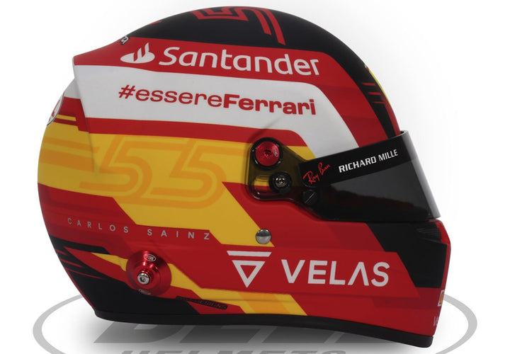 Carlos Sainz 2022 FERRARI BELL 1:2 HELMET