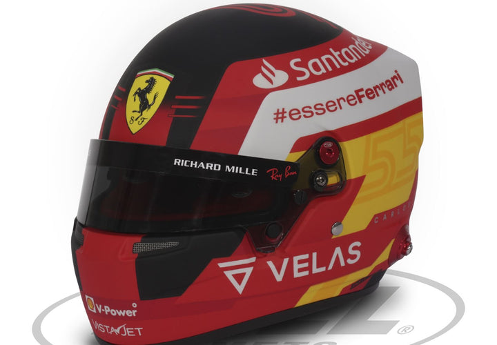 Carlos Sainz 2022 FERRARI BELL 1:2 HELMET