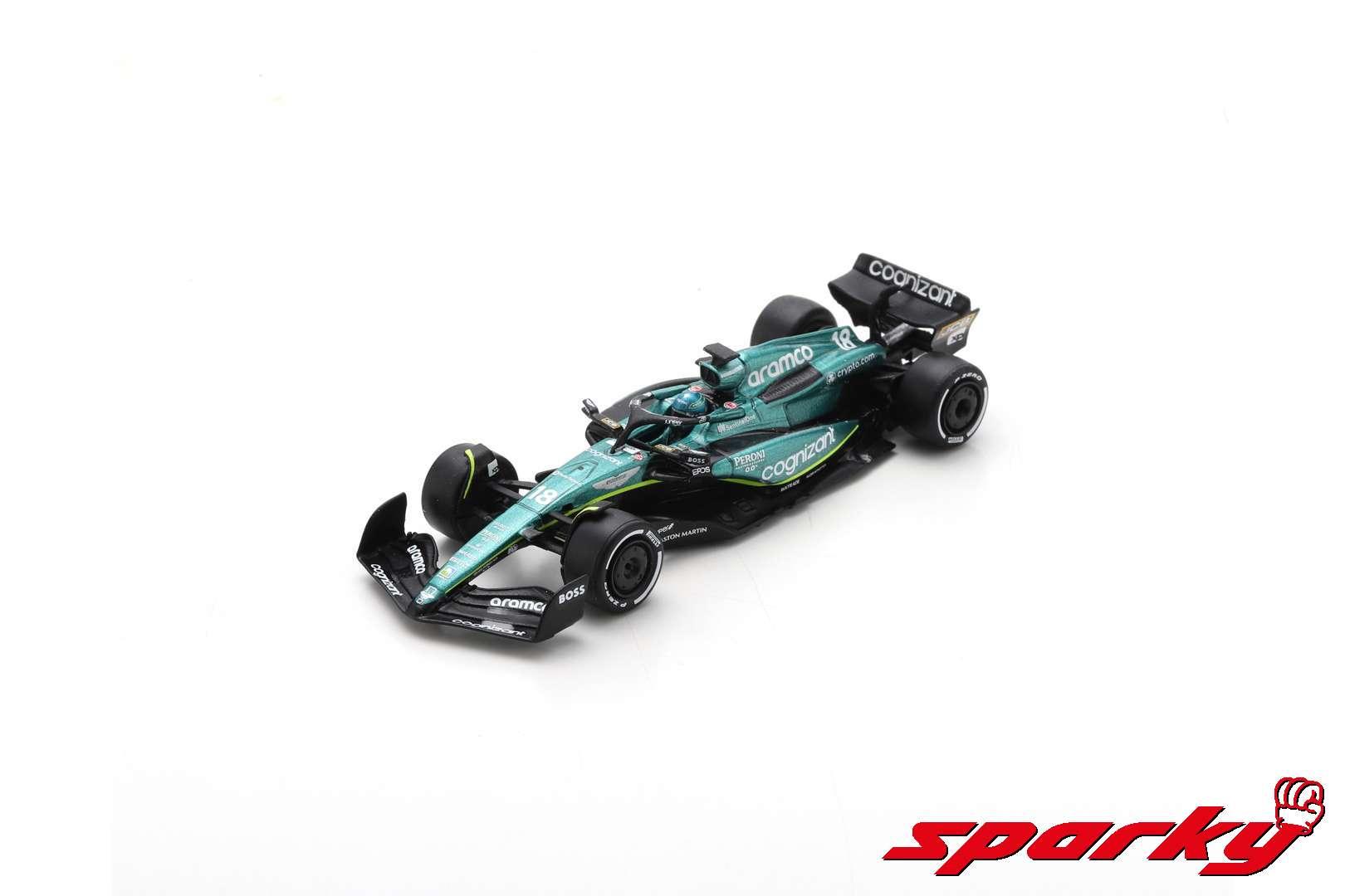 2023 Formula 1 Model Car Scale 1:64 Sparky – Driven By
